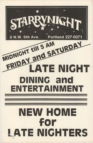 Starry Night General Poster from 1984