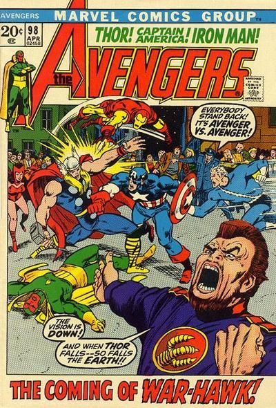 Avengers #98 Comic