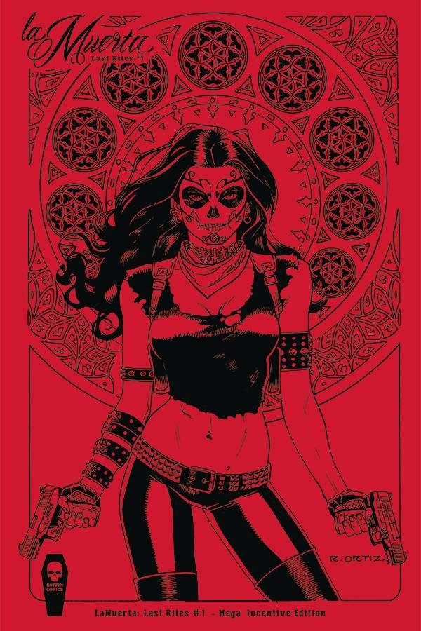 La Muerta: Last Rites #1 (Ortiz 10 Copy Cover Cover)