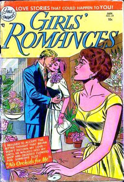 Girls' Romances #24 Comic