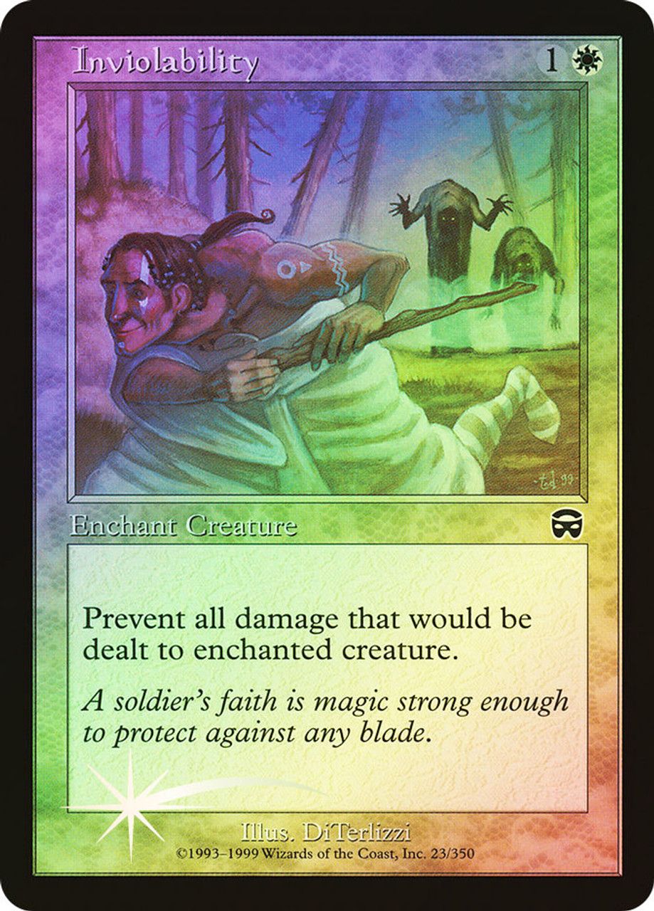 Inviolability (Mercadian Masques - Foil) Trading Card