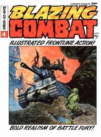 Blazing Combat #4 Comic