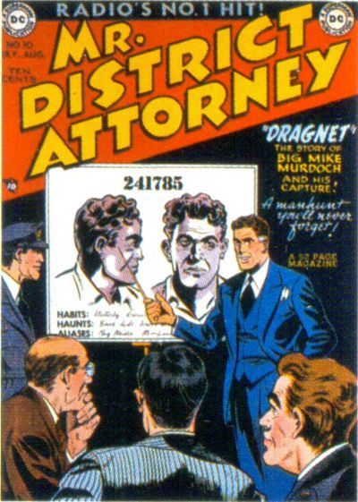 Mr. District Attorney #10 Comic