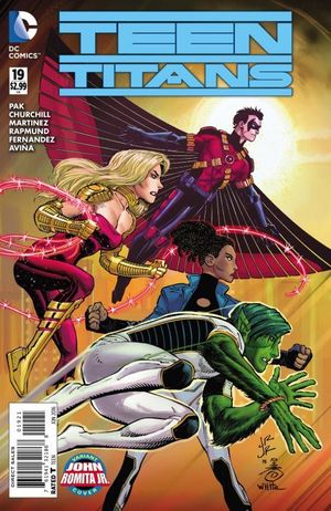Teen Titans #19 (Romita Variant Cover)