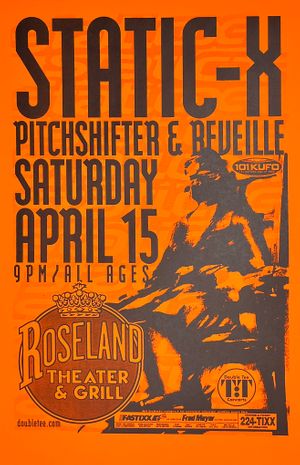 Static-X Roseland Theater 2000