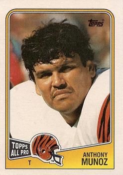 Anthony Munoz 1988 Topps #345 Sports Card