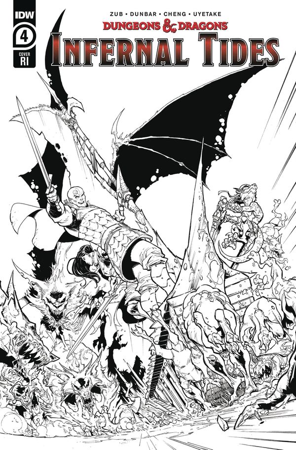 Dungeons & Dragons Infernal Tides #4 (10 Copy Cover Dunbar)