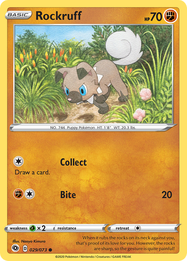 Rockruff (29/73) - Champion's Path