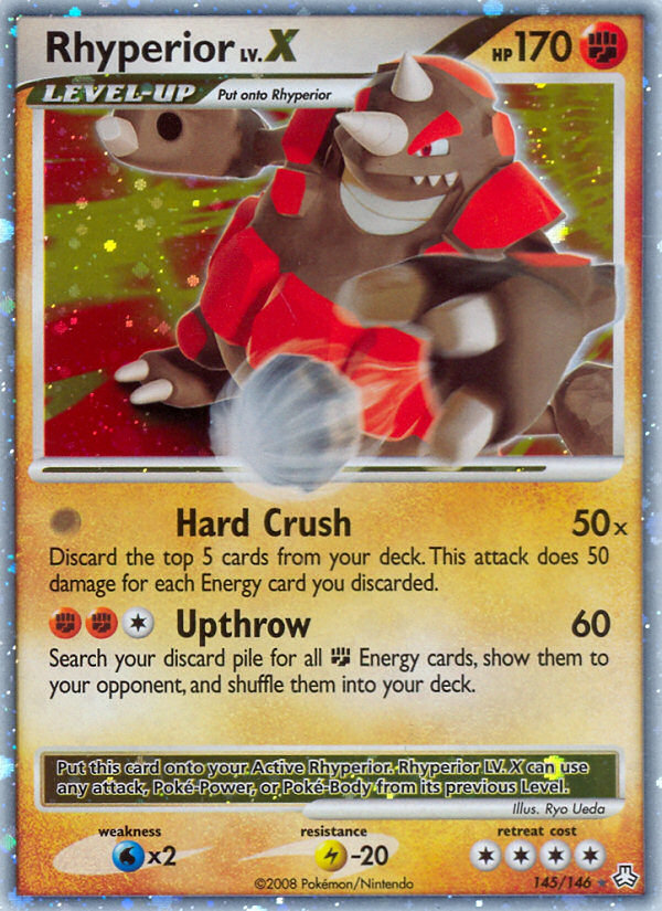 Rhyperior LV.X (145/146) - Legends Awakened Pokémon Card