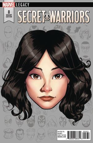 Secret Warriors #8 (Mckone Legacy Headshot Variant Leg)