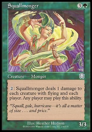 Squallmonger (Mercadian Masques) Trading Card