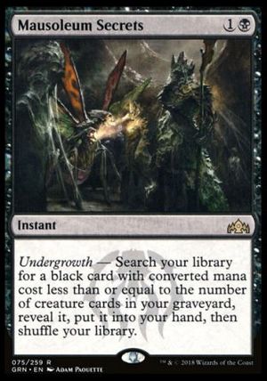 Mausoleum Secrets (Guilds of Ravnica)