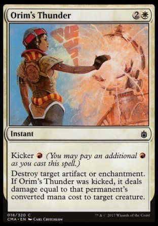 Orim's Thunder (Commander Anthology) Trading Card