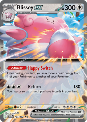 Blissey ex (134/167) - Twilight Masquerade