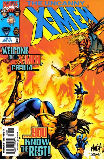 Uncanny X-Men #351 Comic