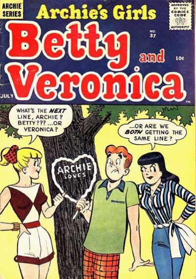 Archie's Girls Betty and Veronica #37 Comic