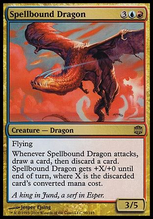 Spellbound Dragon (Alara Reborn) Trading Card