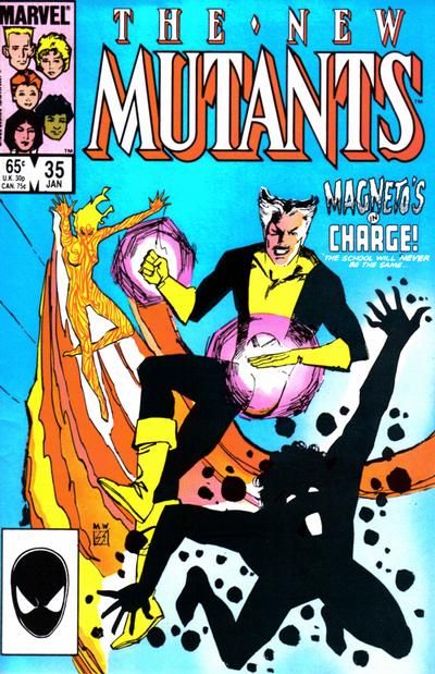 New Mutants #35 Comic