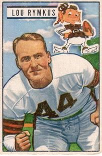 Lou Rymkus 1951 Bowman #38 Sports Card