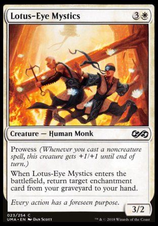 Lotus-Eye Mystics (Ultimate Masters) Trading Card