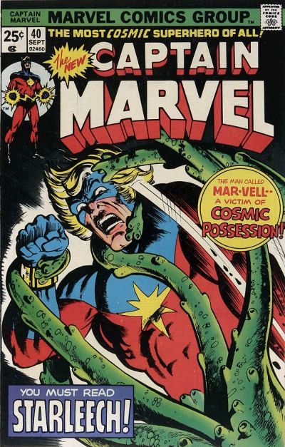 Captain Marvel #40 Comic