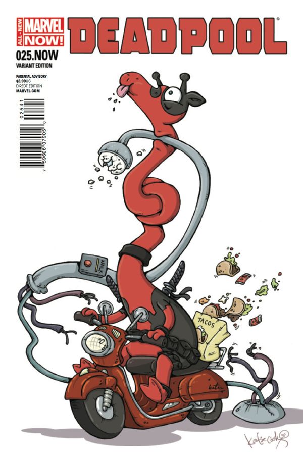 Deadpool #25.NOW (Cook Variant Cover)