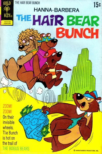 Hair Bear Bunch #5 Comic