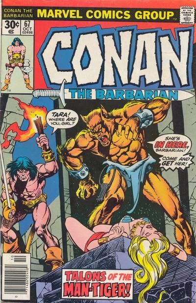 Conan the Barbarian #67 Comic