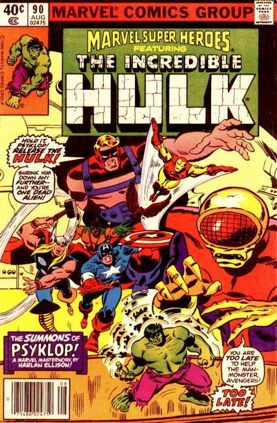 Marvel Super-Heroes #90 Comic