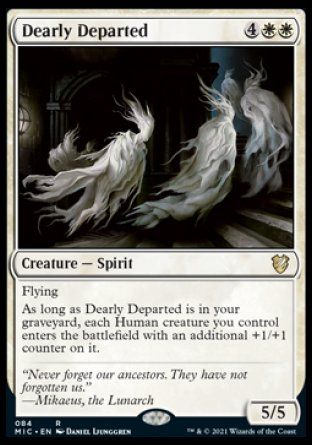 Dearly Departed (Innistrad Midnight Hunt Commander Decks) Trading Card