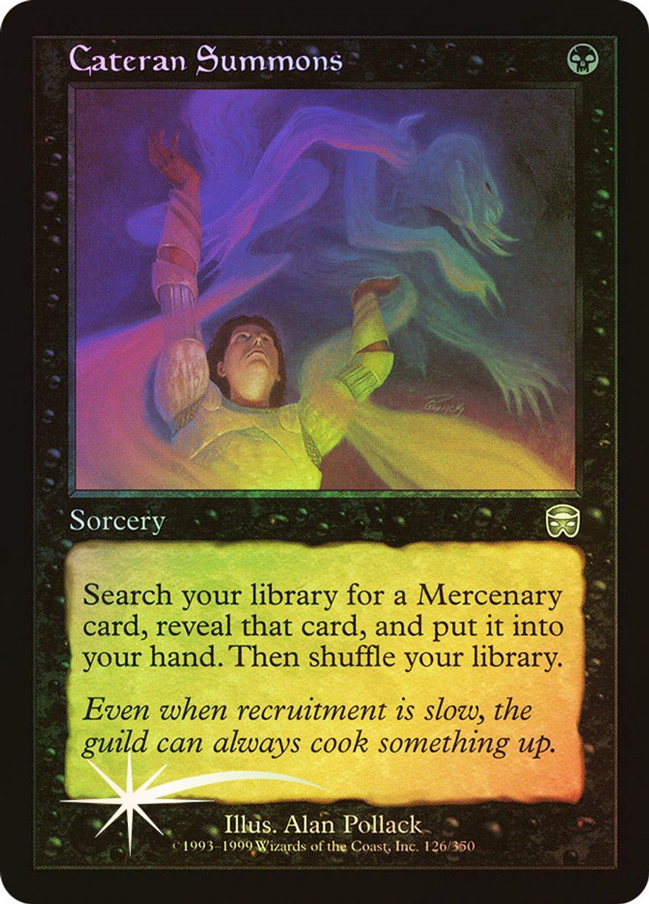 Cateran Summons (Mercadian Masques - Foil) Trading Card