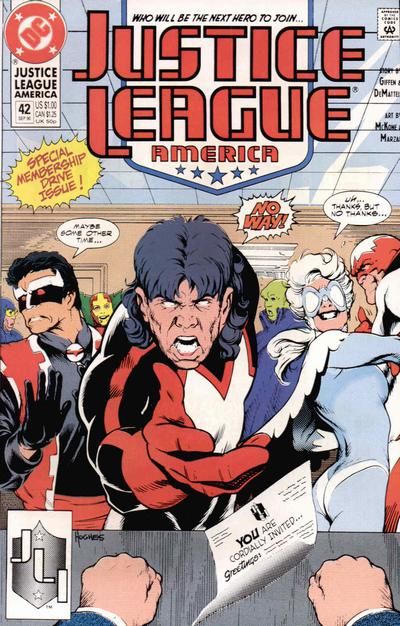 Justice League America #42 Comic