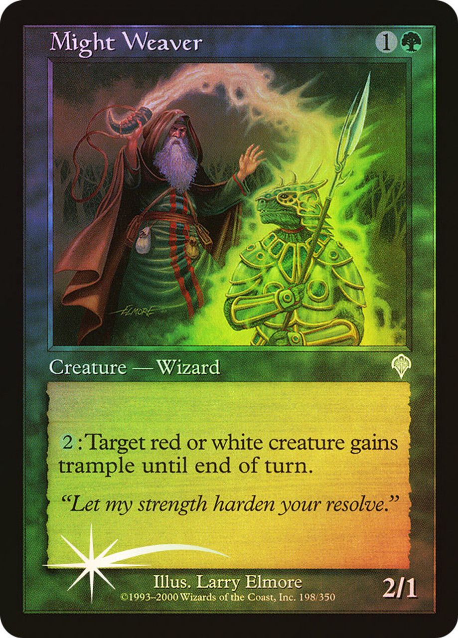 Might Weaver (Invasion - Foil) Trading Card