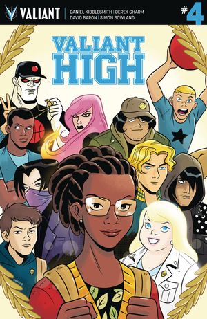 Valiant High #4 (Cover B 10 Copy Cover Charm)