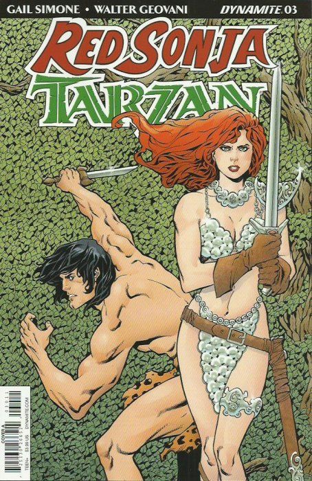 Red Sonja/Tarzan #3 Comic