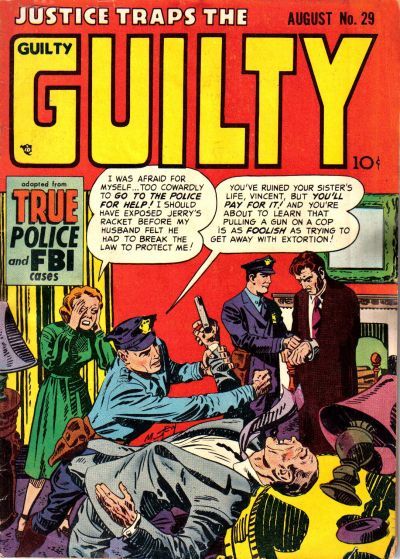 Justice Traps the Guilty #29 Comic