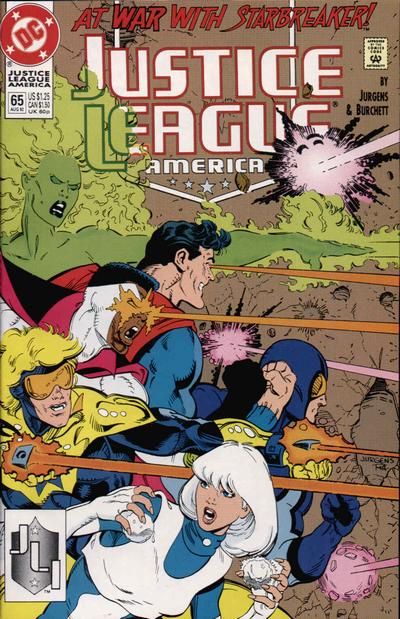 Justice League America #65 Comic