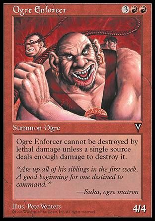 Ogre Enforcer (Visions) Trading Card