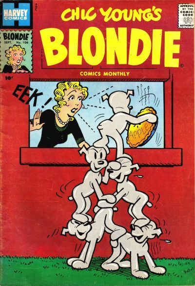 Blondie Comics Monthly #106 Comic