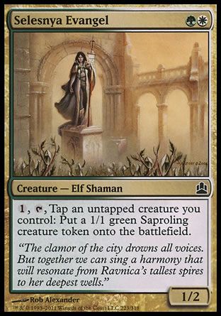 Selesnya Evangel (MTG Commander) Trading Card