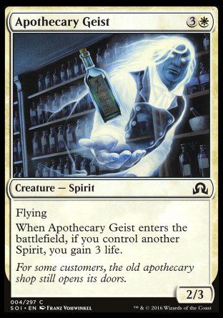 Apothecary Geist (Shadows over Innistrad) Trading Card