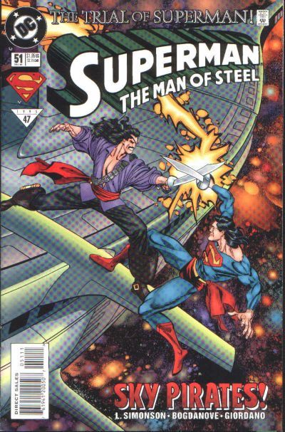 Superman: The Man of Steel #51 Comic