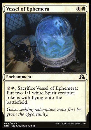 Vessel of Ephemera (Shadows over Innistrad) Trading Card