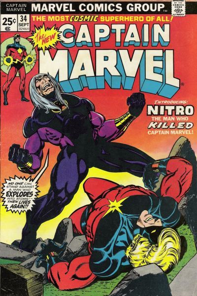 Captain Marvel #34 Comic