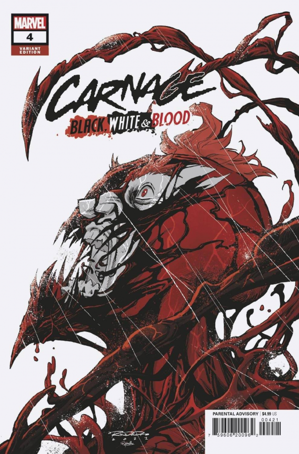 Carnage Black White And Blood #4 (Randolph Variant)
