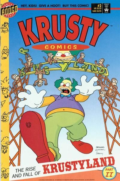 Krusty Comics #2 Comic