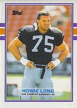 Howie Long 1989 Topps #273 Sports Card