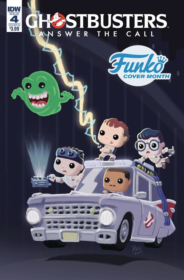 Ghostbusters: Answer the Call #4 (Cover B Funko Branesky)