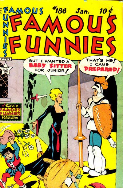 Famous Funnies #186 Comic