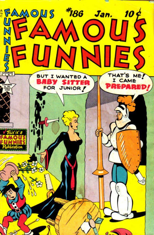 Famous Funnies #186